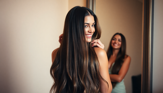 Elevate Your Look with Silky Secret's Premium Clip-In Hair Extensions