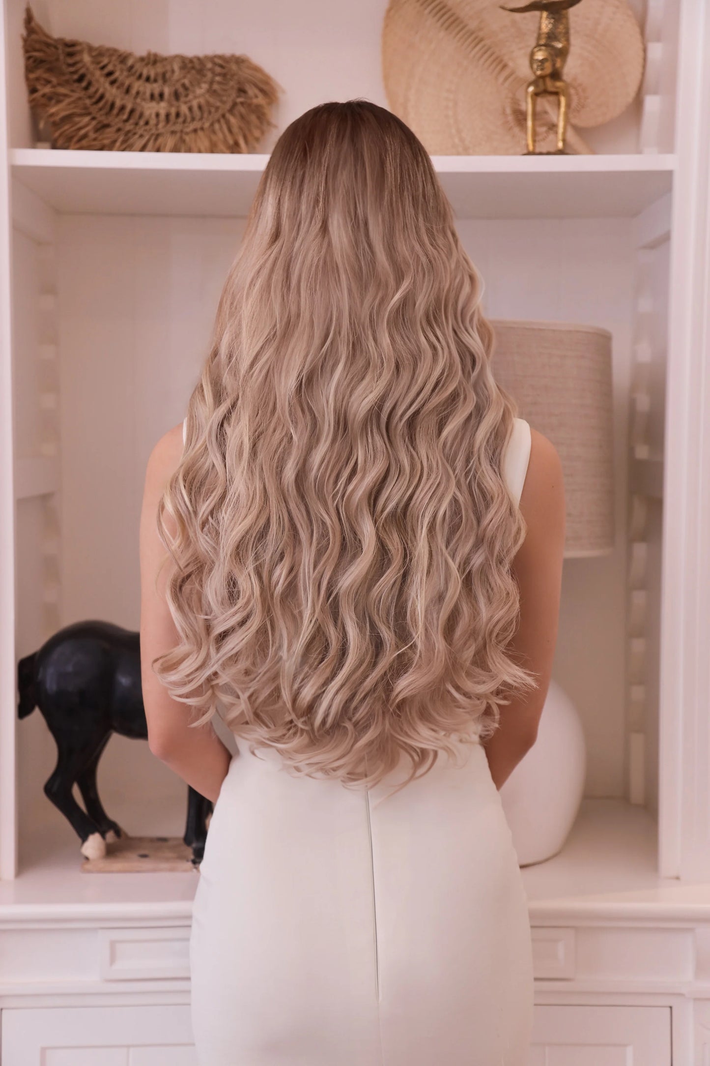 Clip-in Hair Extensions #10 Ash Blonde