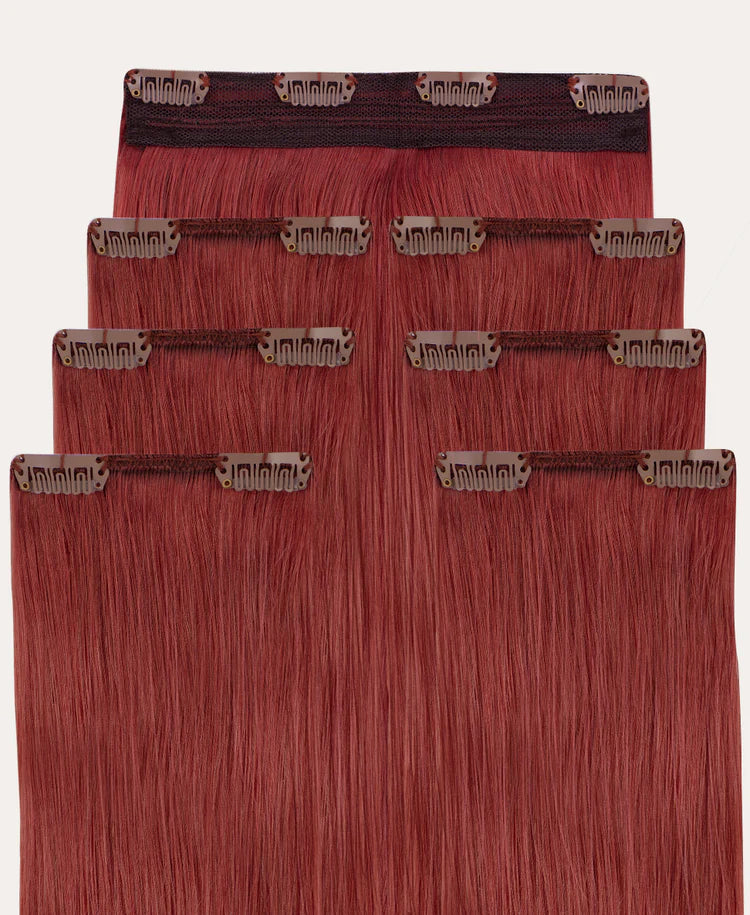 Clip-in Hair Extensions #130 Copper